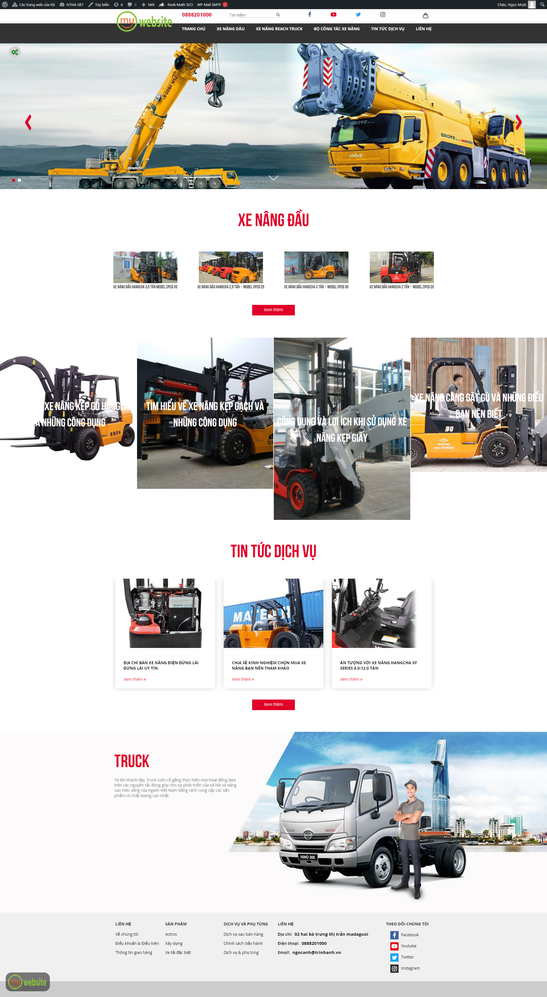 Máy Móc Công Nghiệp – Xe Nâng